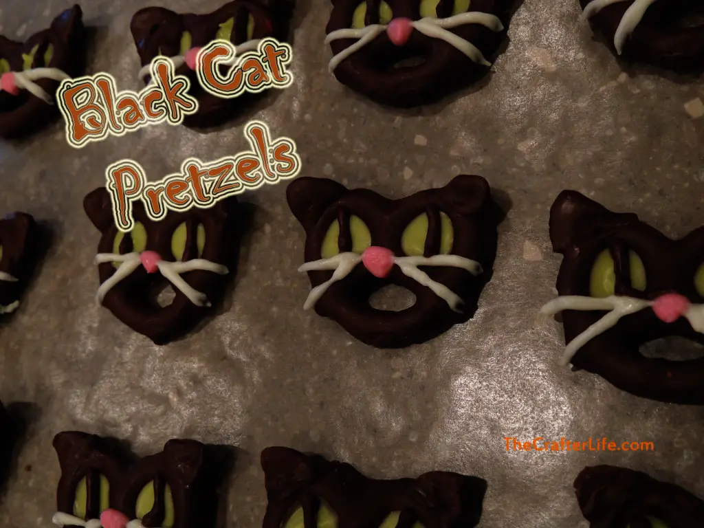 black cat pretzels
