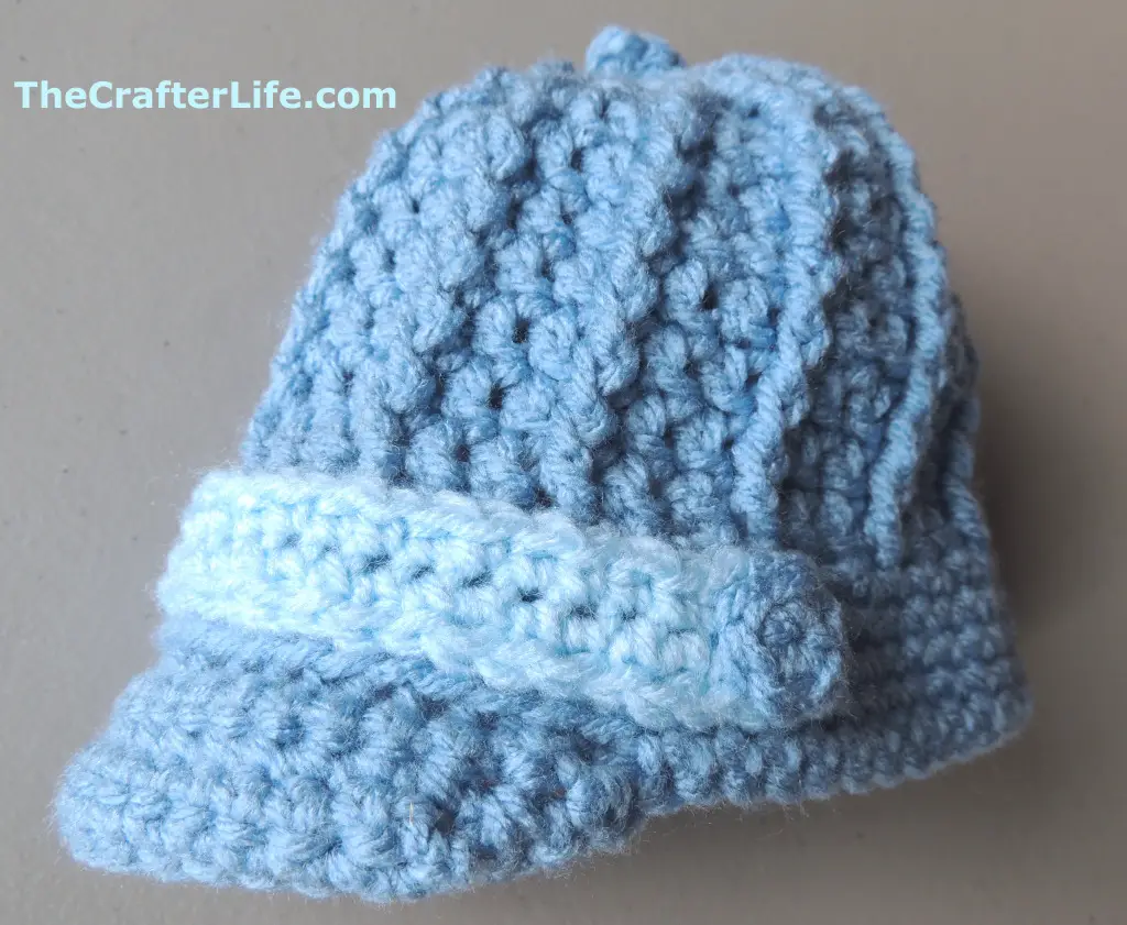 Crochet Newborn Hat and Bowtie
