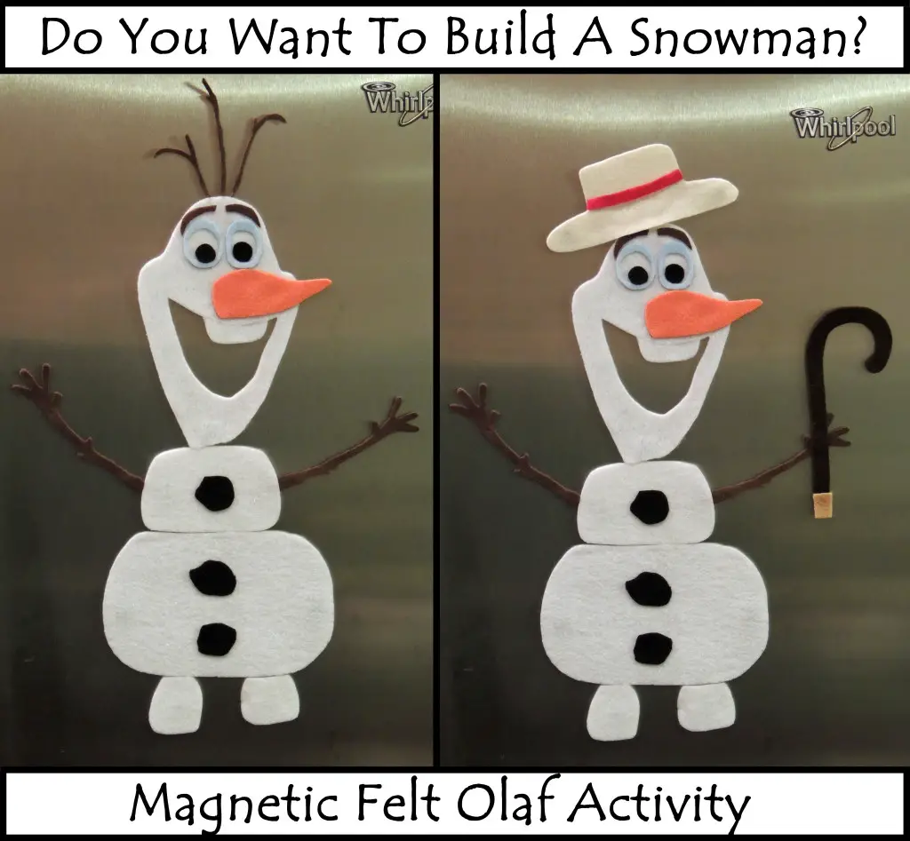 Magnetic Felt Olaf Activity