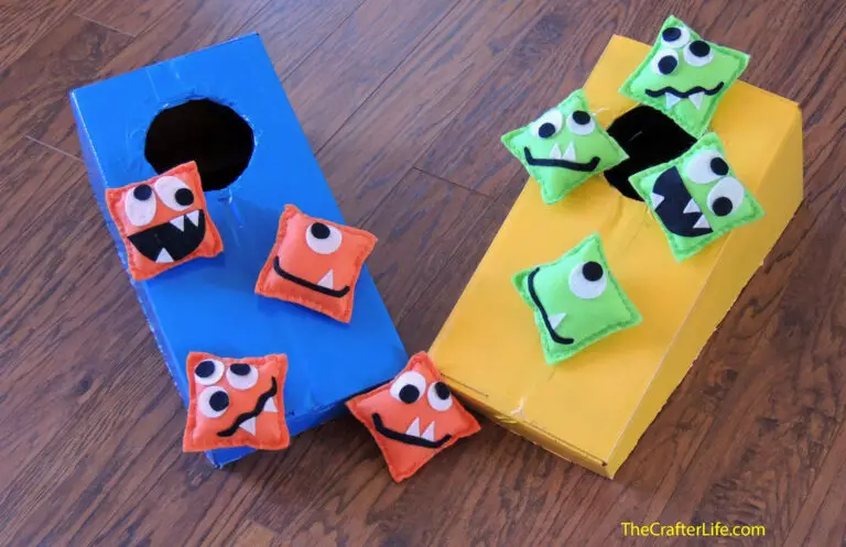 Diaper Box Indoor Cornhole Game