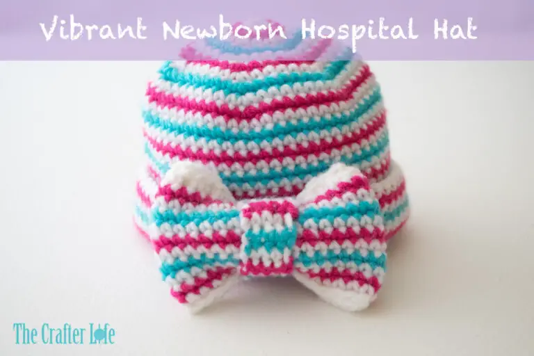 Vibrant Newborn Hospital Hat