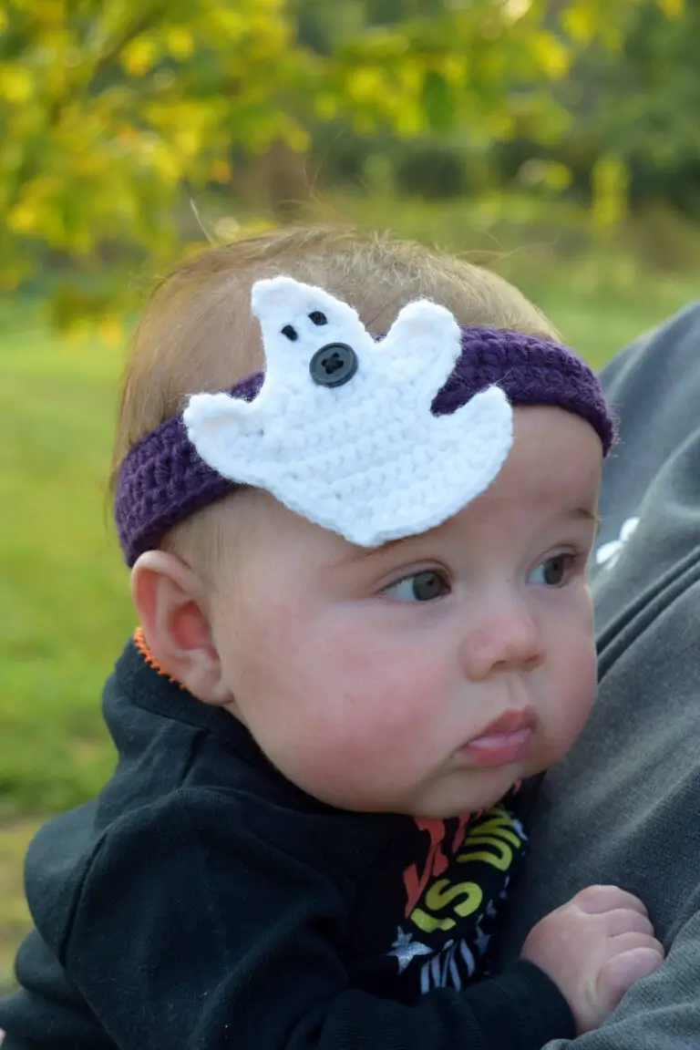 Friendly Ghost Button-On Appliqué