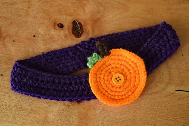 Pumpkin Button-On Appliqué