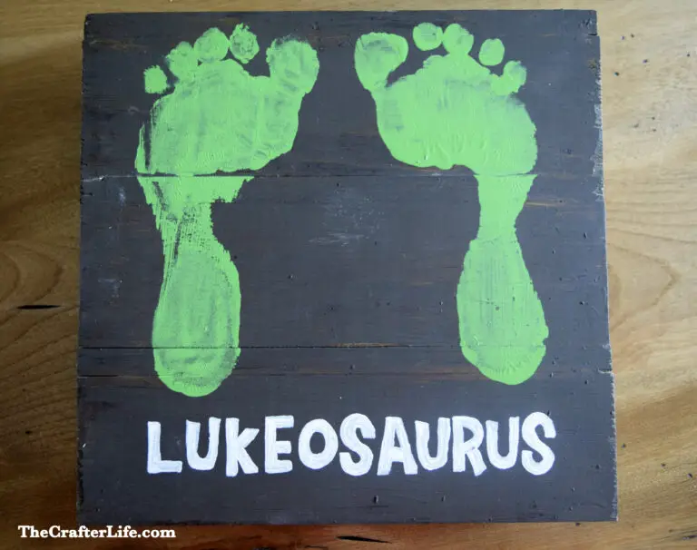 Dinosaur Footprint Craft